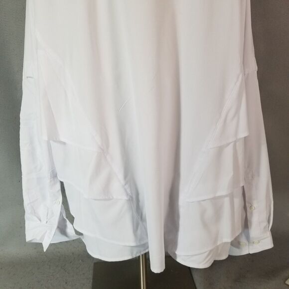 Reel Legends shirt men's 2XL XXL white long sleeve Dri-Fit Outdoor fishing - Picture 8 of 9